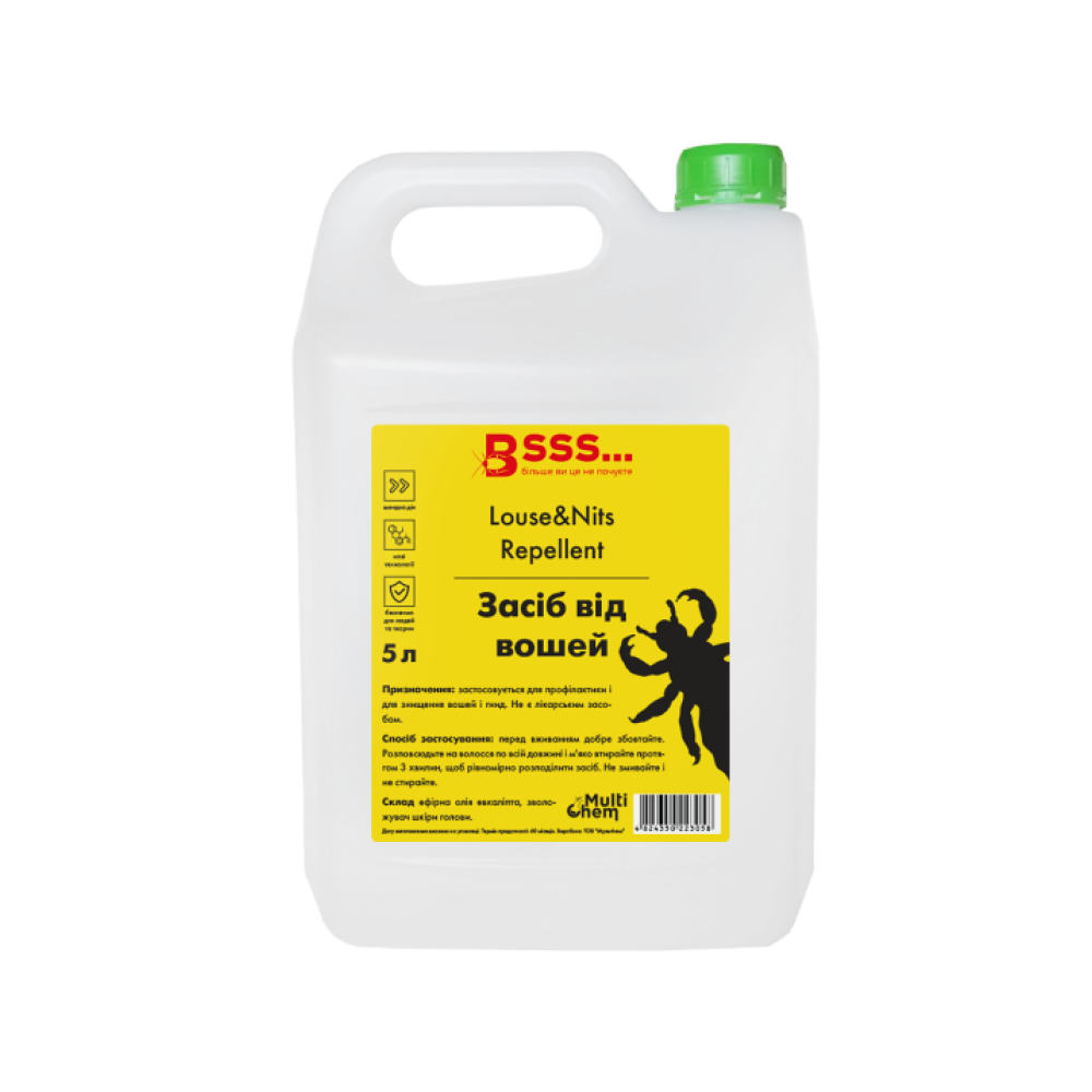 Средство от вшей Louse&Nits Repellent 5 л