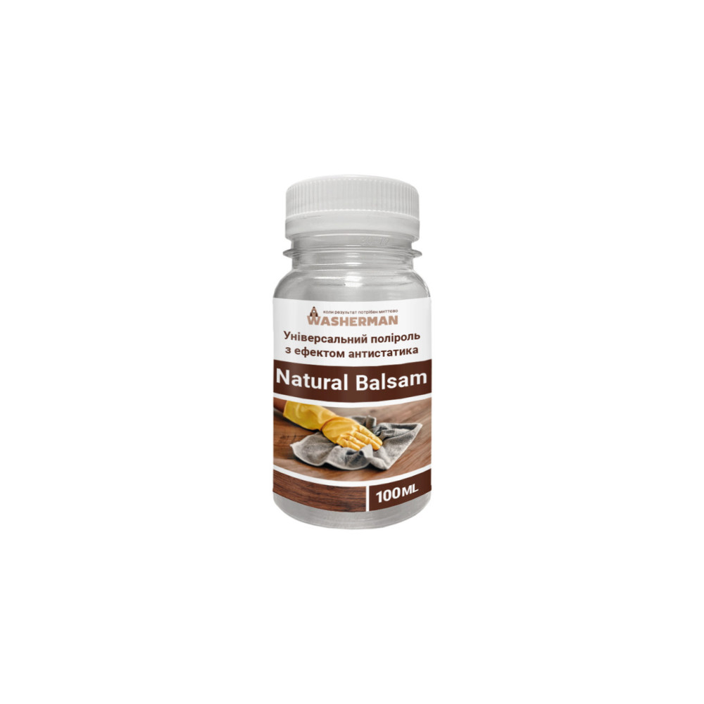 Универсальный полироль с антистатиком и блеском Natural Balsam 100 мл