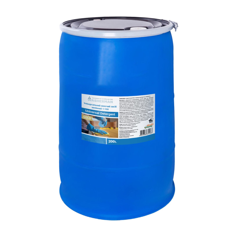 Detergent universal nespumant 1:100 Detergent universal Aur 200 l