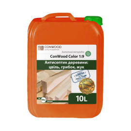 Антисептик древесины: плесень грибок жук ConWood Color Euro 1:9, 10 л
