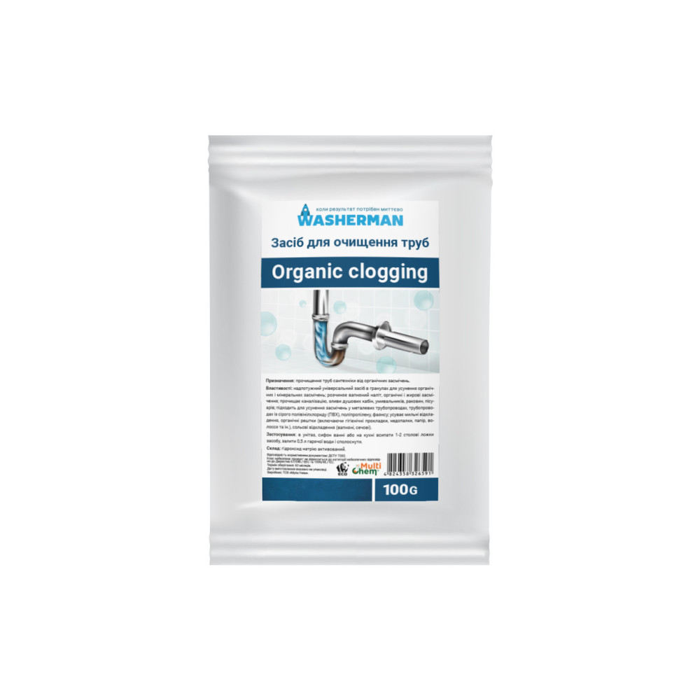 Curățător de țevi de colmatare organic 100 gr