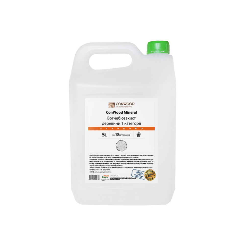 Консервант древесины ConWood Mineral Standard, 5 л