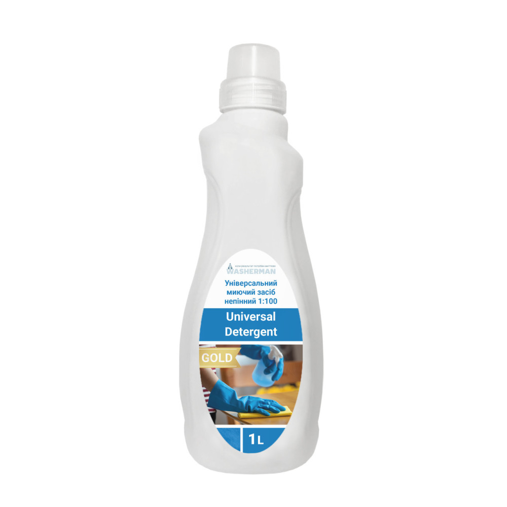 Универсальный моющий не пенный 1:100 Universal Detergent Gold 1 л
