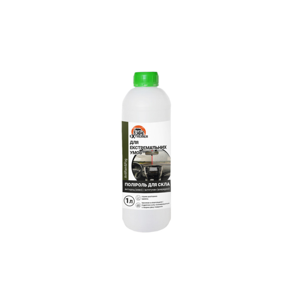 Lustruire pentru sticla anti-ploaie anti-ceata AntiRain&amp;Fog 1 l