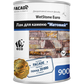 Лак алкидный матовый WetStone Euro, 900 мл