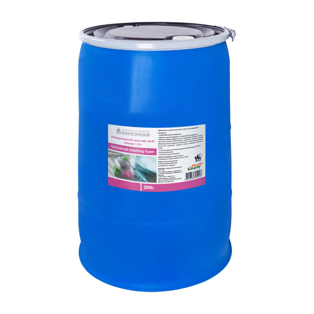 Detergent spumă universal 1:20 Spumă universală de spălat 200 l
