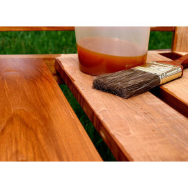 Масло льняное для древесины ConWood Oil, 1 л.