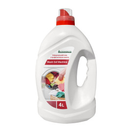 Стиральный гель автомат с профилактикой накипи Wash Gel machine, 4 л