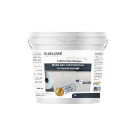 Adeziv pentru fibra de sticla si termoizolatie Sublime Glue Fibra de sticla, 5 l