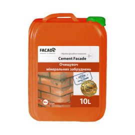 Смывка минеральных загрязнений Cement Facade Euro, 10 л