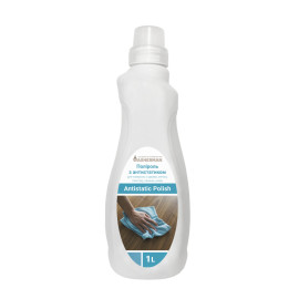 Detergent de lustruit cu agent antistatic, pentru lemn, metal, plastic, piatra, piele Antistatic Polish 1 l