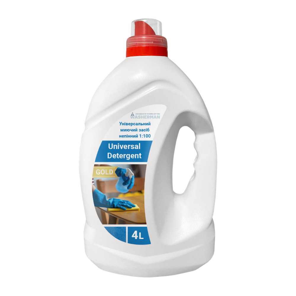 Универсальный моющий не пенный 1:100 Universal Detergent Gold 4 л